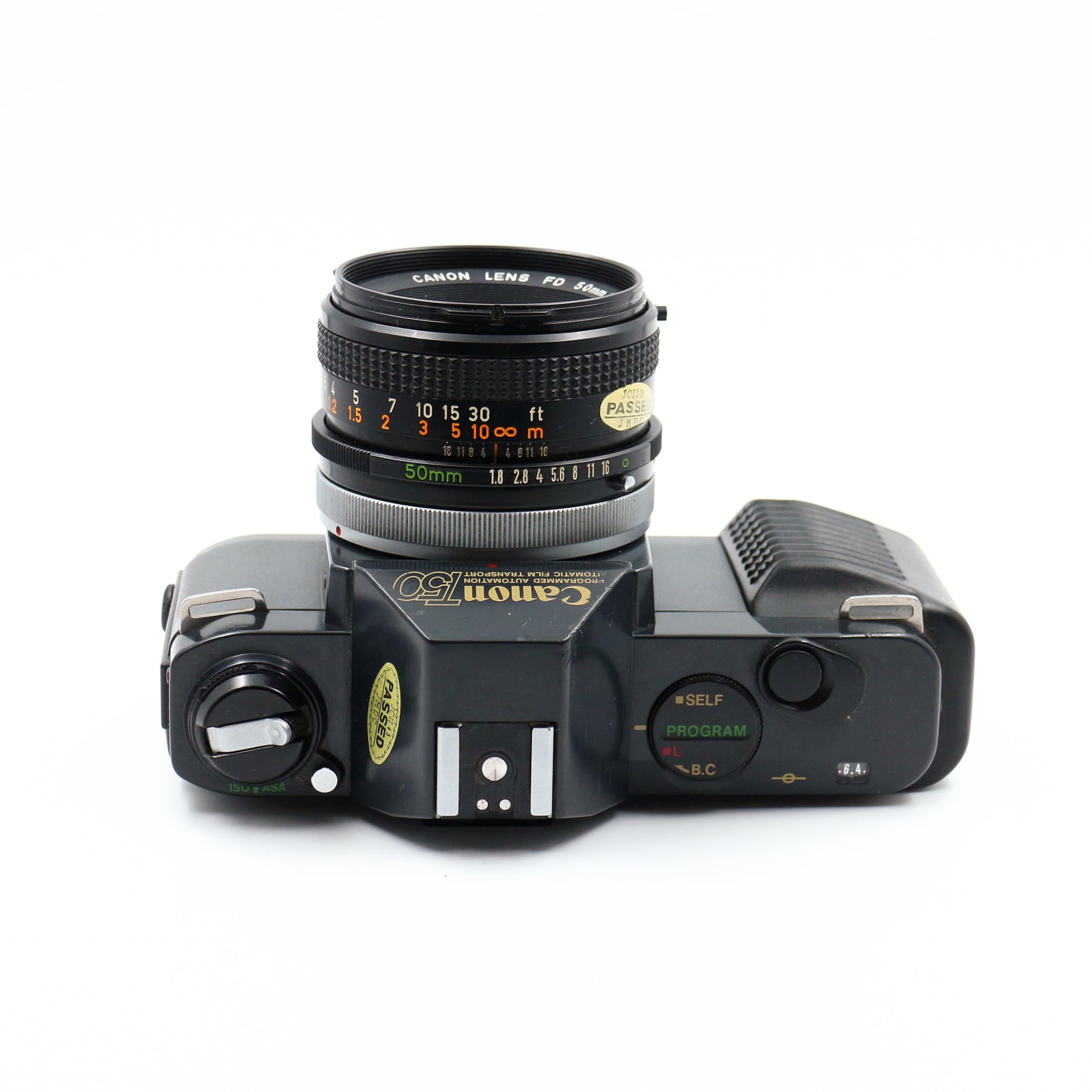 Canon T50 + FD 50mm f/1.8 S.C.