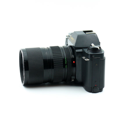 Canon T50 + 35–70mm f/3.5–4.5
