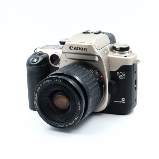 Canon EOS 50E + 35–80mm f/4–5.6