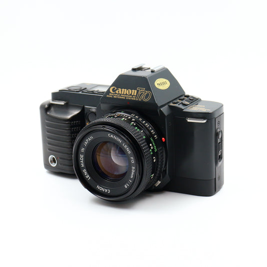 Canon T70 + FD 50mm f/1.8