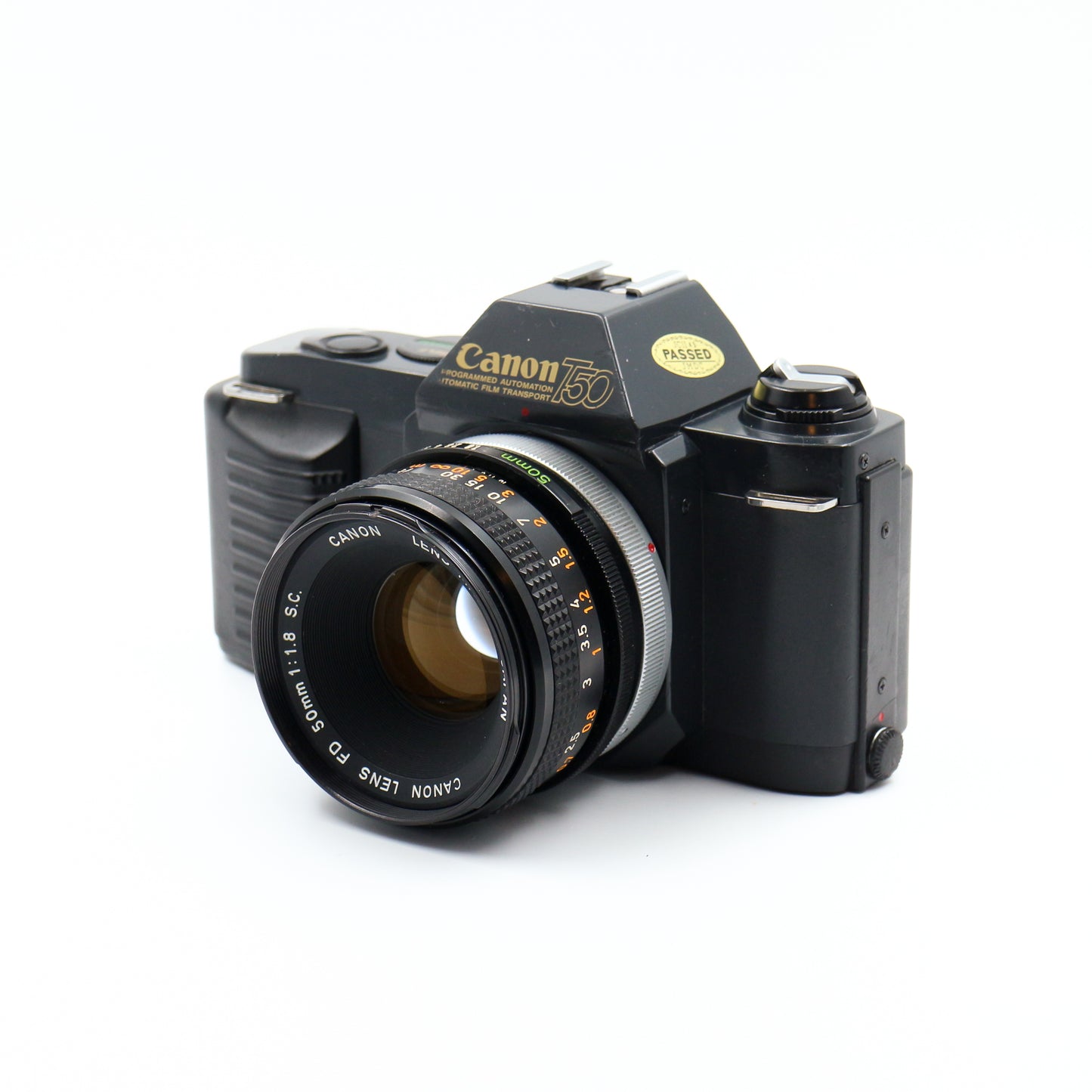 Canon T50 + FD 50mm f/1.8 S.C.